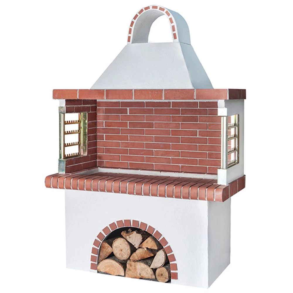 BBQ - Χτιστή ψησταριά κάρβουνου SXISTOLITHOS 0100 90x155 Cm Διπλή 1 BBQ - Χτιστή ψησταριά κάρβουνου SXISTOLITHOS 0100 90x155 Cm Διπλή