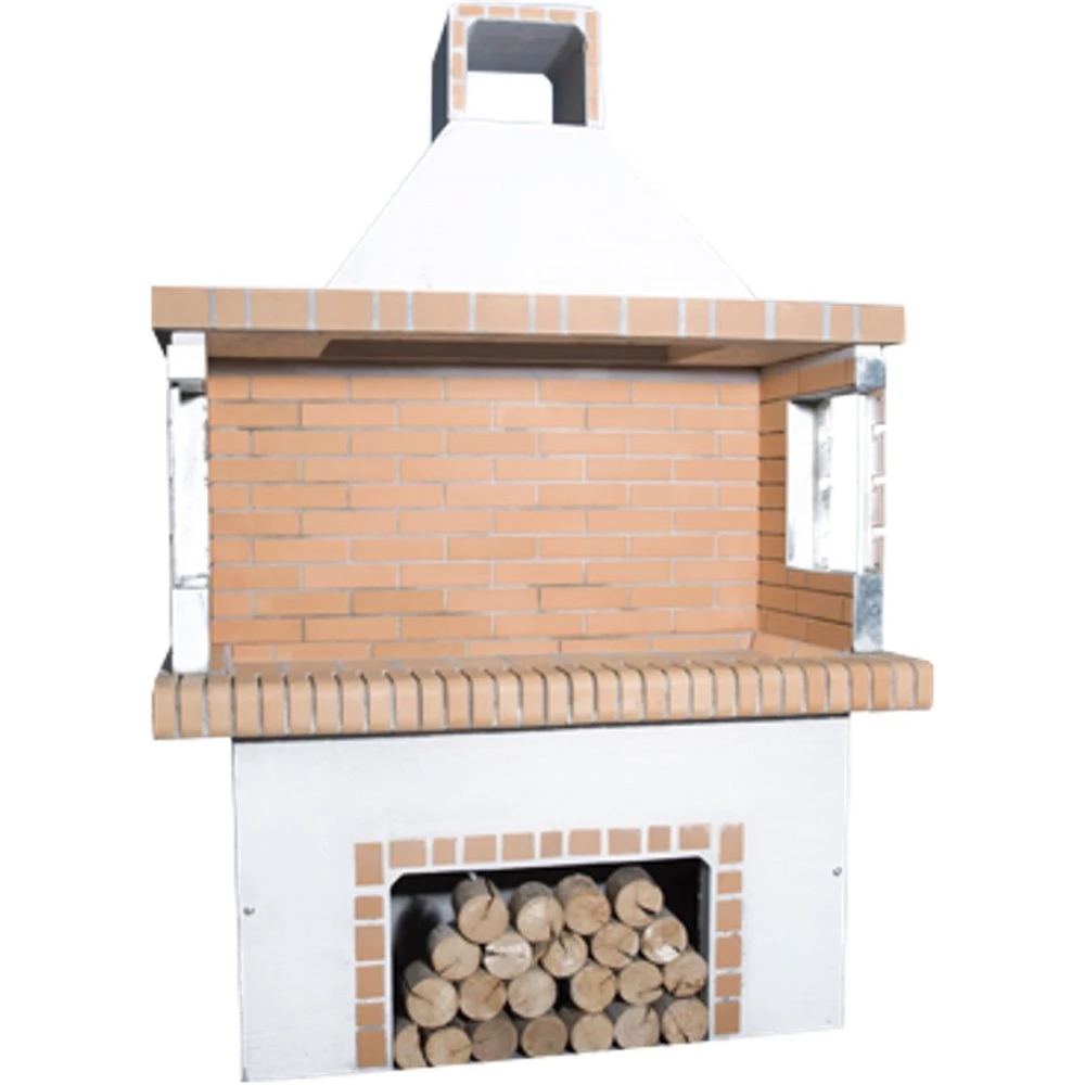 BBQ - Χτιστή ψησταριά κάρβουνου SXISTOLITHOS 0101 76x155 Cm Μεγάλη 1 BBQ - Χτιστή ψησταριά κάρβουνου SXISTOLITHOS 0101 76x155 Cm Μεγάλη