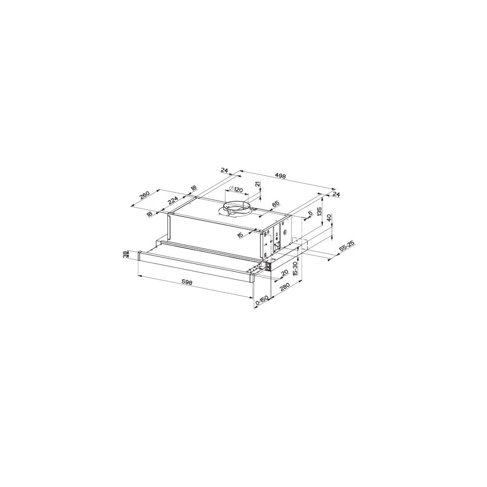 Απορροφητήρας συρόμενος FRANKE SMART GLASS FSM 601BL/GL - Μαύρο Κρύσταλλο 60cm 3102103402 2 Απορροφητήρας συρόμενος FRANKE SMART GLASS FSM 601BL/GL - Μαύρο Κρύσταλλο 60cm 3102103402 - Image 2