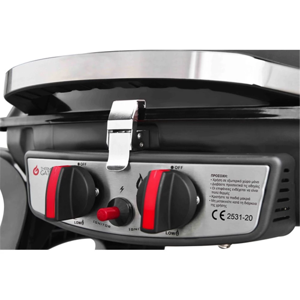 Ψησταριά υγραερίου THERMOGATZ GS GRILL 2 MINI - 5 KW 4 Ψησταριά υγραερίου THERMOGATZ GS GRILL 2 MINI - 5 KW - Image 4