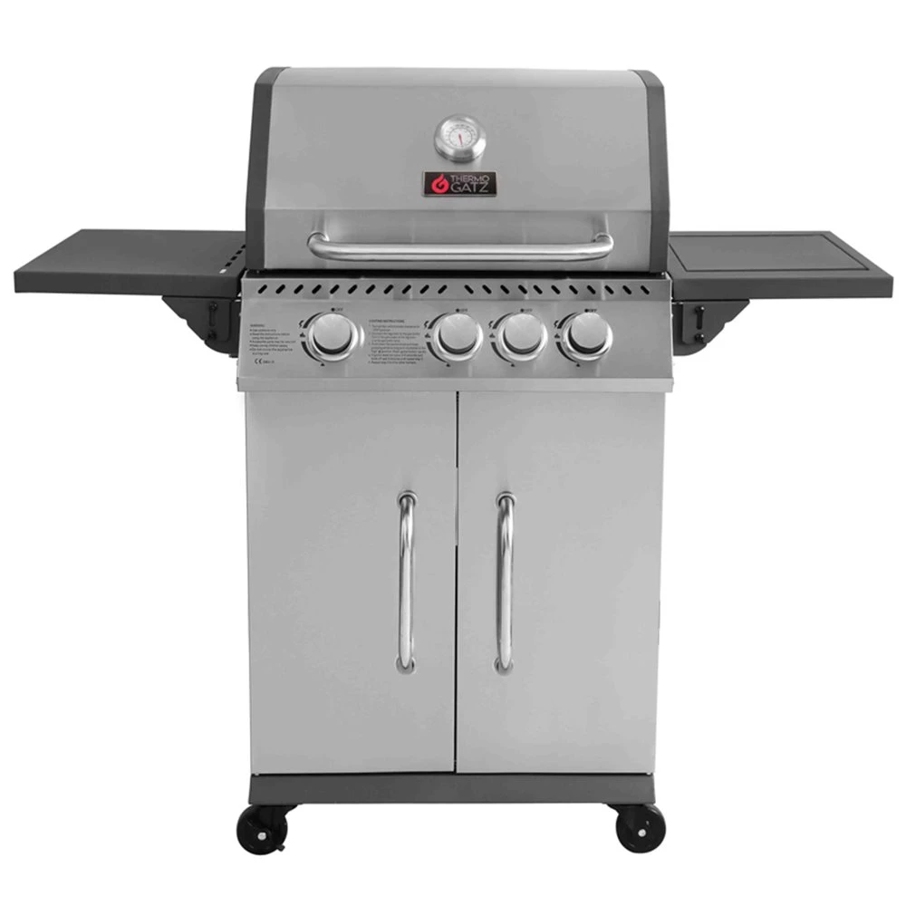 Ψησταριά υγραερίου THERMOGATZ GS GRILL ELITE 3+1 INOX - 11,5 KW 1 Ψησταριά υγραερίου THERMOGATZ GS GRILL ELITE 3+1 INOX - 11,5 KW