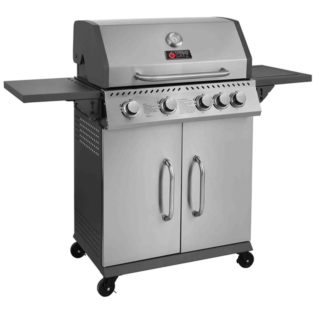 Ψησταριά υγραερίου THERMOGATZ GS GRILL ELITE 4+1 ΙΝΟΧ - 14,5 KW 3 Ψησταριά υγραερίου THERMOGATZ GS GRILL ELITE 4+1 ΙΝΟΧ - 14,5 KW - Image 3