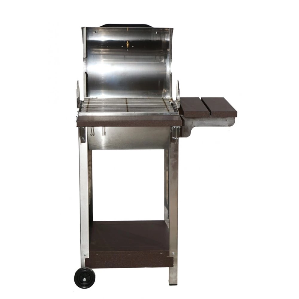 Ψησταρία κάρβουνου 72,5x54 Inox PITSILOS Βαρέλι μικρό 1045 4 Ψησταρία κάρβουνου 72,5x54 Inox PITSILOS Βαρέλι μικρό 1045 - Image 4