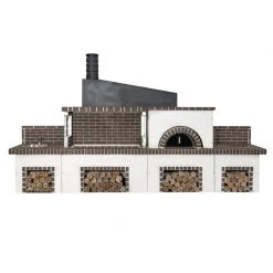 Σετ BBQ - Χτιστή ψησταριά SXISTOLITHOS 03094 4,55 M