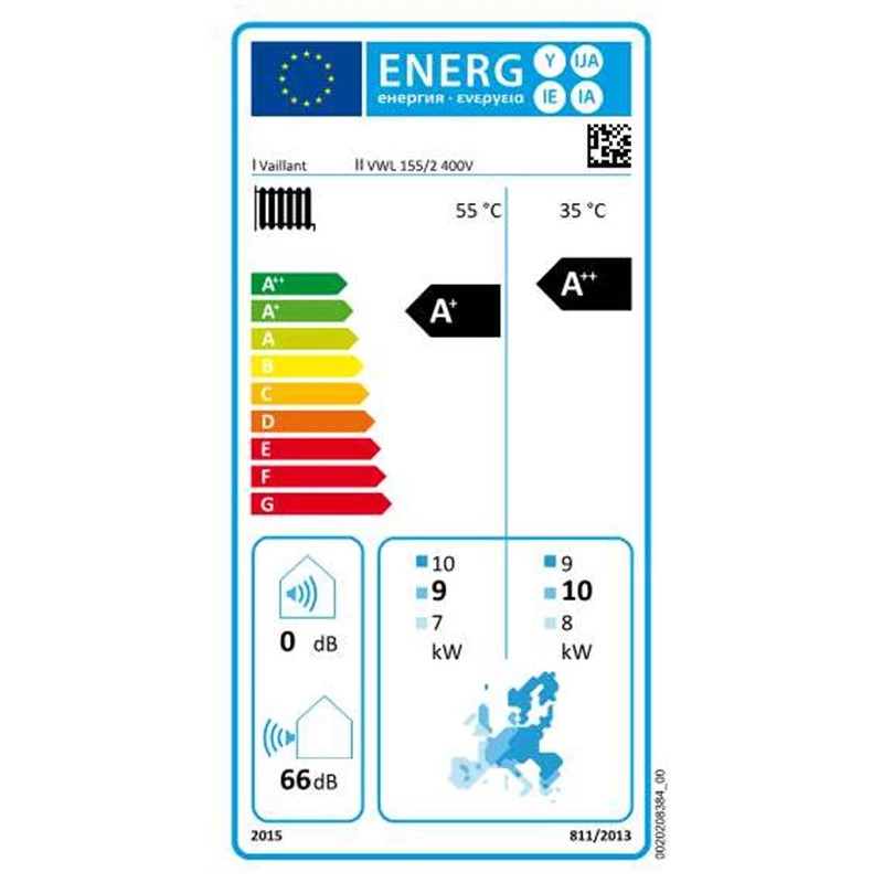 Αντλία θερμότητας Monoblock 3Φ VAILLANT AroTHERM VWL 155 A 400V 14,2 KW (Ψ/Θ) 4 Αντλία θερμότητας Monoblock 3Φ VAILLANT AroTHERM VWL 155 A 400V 14,2 KW (Ψ/Θ) - Image 4