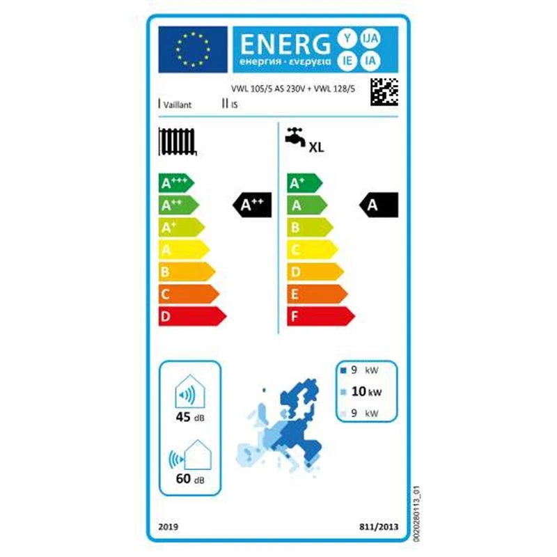 Αντλία θερμότητας Split 3Φ VAILLANT AroTHERM VSPLIT 105/128 Α 16,1 KW (Ψ/Θ/ΖΝΧ) 3 Αντλία θερμότητας Split 3Φ VAILLANT AroTHERM VSPLIT 105/128 Α 16,1 KW (Ψ/Θ/ΖΝΧ) - Image 3