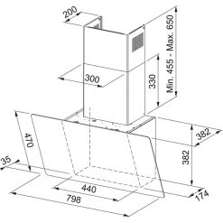 Απορροφητήρας - Επιτοίχια Καμινάδα 80 Cm FRANKE AQ SENSE FVAS A80 BK Μαύρος 3105001096 6 Απορροφητήρας - Επιτοίχια Καμινάδα 80 Cm FRANKE AQ SENSE FVAS A80 BK Μαύρος 3105001096 -Αντλίες Θερμότητας Κατάστημα απορροφητήρας επιτοίχια καμινάδα 80 cm franke aq sense fvas a80 bk μαύρος 3105001096 1