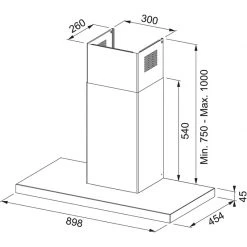Απορροφητήρας - Επιτοίχια Καμινάδα 90 Cm FRANKE TRENDLINE FTLN H45 X/BK GLASS A90 FRK Inox - Μαύρο Κρύσταλλο 3105001100 6 Απορροφητήρας - Επιτοίχια Καμινάδα 90 Cm FRANKE TRENDLINE FTLN H45 X/BK GLASS A90 FRK Inox - Μαύρο Κρύσταλλο 3105001100 -Αντλίες Θερμότητας Κατάστημα απορροφητήρας επιτοίχια καμινάδα 90 cm franke trendline ftln h45 x bk glass a90 frk inox μαύρο κρύσταλλο 3105001100 1