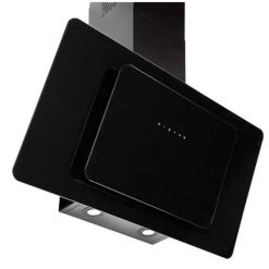 Απορροφητήρας - Επιτοίχια καμινάδα PYRAMIS FIERO 90 Cm Μαύρος 065023001