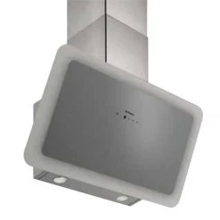 Απορροφητήρας - Επιτοίχια καμινάδα PYRAMIS VETRIO 90 Cm Γκρί κρύσταλλο 065039701