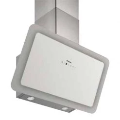 Απορροφητήρας - Επιτοίχια καμινάδα PYRAMIS VETRIO 90 Cm Λευκό κρύσταλλο 065039501