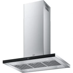 Απορροφητήρας - Κεντρική Καμινάδα 90 Cm FRANKE TRENDLINE FTLN I H45 X/BK GLASS A90 Inox - Μαύρο Κρύσταλλο 3105001093