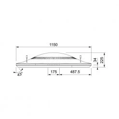 Απορροφητήρας - Κεντρική καμινάδα FRANKE CLOUD 1106 WH 100 Cm 3105001007 7 Απορροφητήρας - Κεντρική καμινάδα FRANKE CLOUD 1106 WH 100 Cm 3105001007 -Αντλίες Θερμότητας Κατάστημα απορροφητήρας κεντρική καμινάδα franke cloud 1106 wh 100 cm 3105001007 3