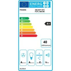 Franke Απορροφητήρας οροφής 90 Cm NEW MARIS FLAT CEILING FCFL 906 BK Μαύρος 3105001040 5 Franke Απορροφητήρας οροφής 90 Cm NEW MARIS FLAT CEILING FCFL 906 BK Μαύρος 3105001040 -Αντλίες Θερμότητας Κατάστημα απορροφητήρας οροφής 90 cm new maris flat ceiling fcfl 906 bk μαύρος 3105001040 2