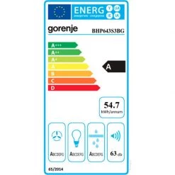 Απορροφητήρας συρόμενος GORENJE 60 Cm - BHP643S3BG - 514465 Μαύρο κρύσταλλο 065038201 -Αντλίες Θερμότητας Κατάστημα απορροφητήρας συρόμενος gorenje 60 cm bhp643s3bg 514465 μαύρο κρύσταλλο 065038201 2