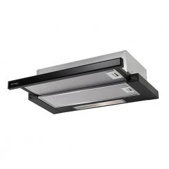 Απορροφητήρας συρόμενος PYRAMIS ECOLINE Inox - Μαύρο Κρύσταλλο 60 Cm 065032801