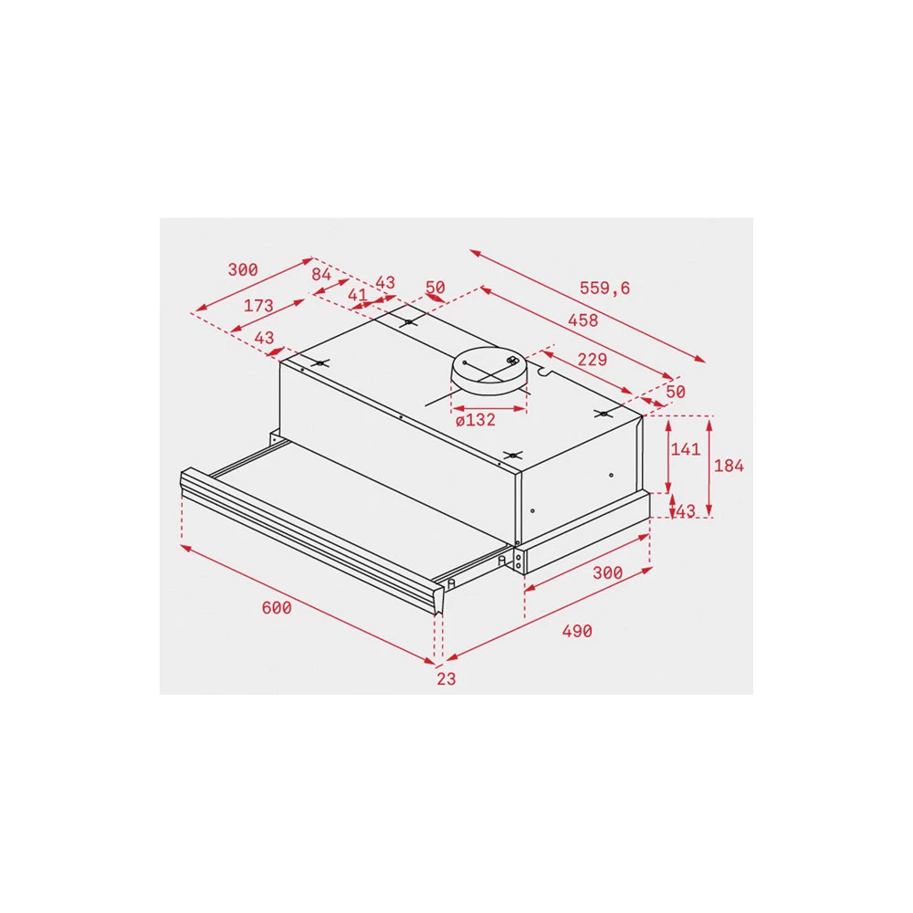 Απορροφητήρας Συρόμενος TEKA CNL 6415 BLACK 60 CM F.867.BL 2 Απορροφητήρας Συρόμενος TEKA CNL 6415 BLACK 60 CM F.867.BL - Image 2