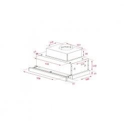 Εξώφυλλο -Αντλίες Θερμότητας Κατάστημα απορροφητήρας συρόμενος teka cnl 6815 plus inox 60cm f870ss 1