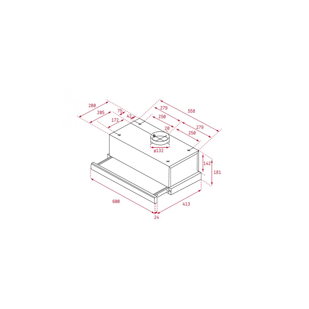 Απορροφητήρας Συρόμενος TEKA TL 6310 INOX 60 CM F.875.SS 2 Απορροφητήρας Συρόμενος TEKA TL 6310 INOX 60 CM F.875.SS - Image 2