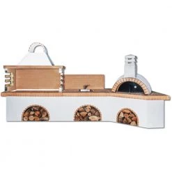 Σετ BBQ - Χτιστή ψησταριά SXISTOLITHOS 0217 4,00m