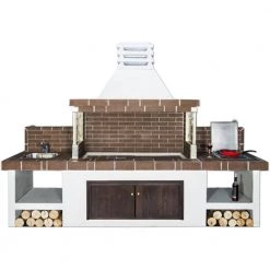 Σετ BBQ - Χτιστή ψησταριά SXISTOLITHOS 03000 3,10m