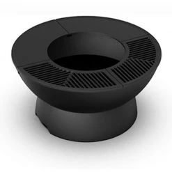 Τζάκι - Bbq εξωτερικού χώρου με σχάρες και πλάκες με χαμηλή βάση HERGOM FIREPIT