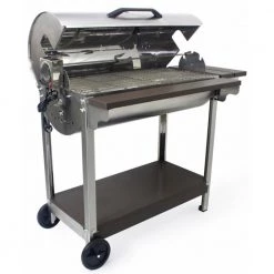 Ψησταριά κάρβουνου 112,5x54 Cm Inox PITSILOS βαρέλι μεγάλο 1046