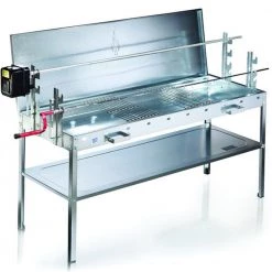 Ψησταριά κάρβουνου 150x50 Cm Γαλβανιζέ PITSILOS 118