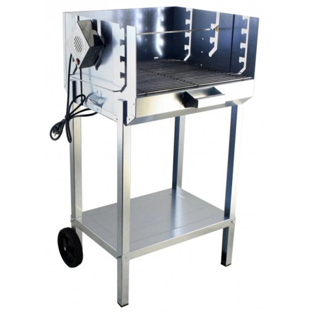 Ψησταριά κάρβουνου 50x45 Cm Γαλβανιζέ PITSILOS 135 1 Ψησταριά κάρβουνου 50x45 Cm Γαλβανιζέ PITSILOS 135