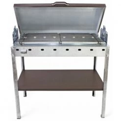 Ψησταριά κάρβουνου 80x40 Cm Γαλβανιζέ PITSILOS 123