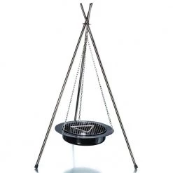 Ψησταριά κάρβουνου Ινδιάνος Φ37 Cm Inox PITSILOS 117