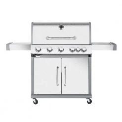 Ψησταριά υγραερίου 5+1 εστιών με μαντεμένια σχάρα BORMANN BBQ5100