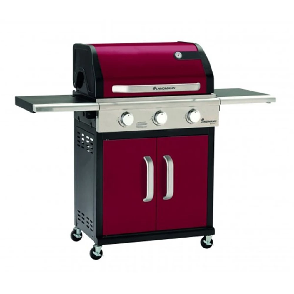 Ψησταριά υγραεριόυ LANDMANN TRITON LD 12931 PTS 3.0 Κόκκινη 1 Ψησταριά υγραεριόυ LANDMANN TRITON LD 12931 PTS 3.0 Κόκκινη